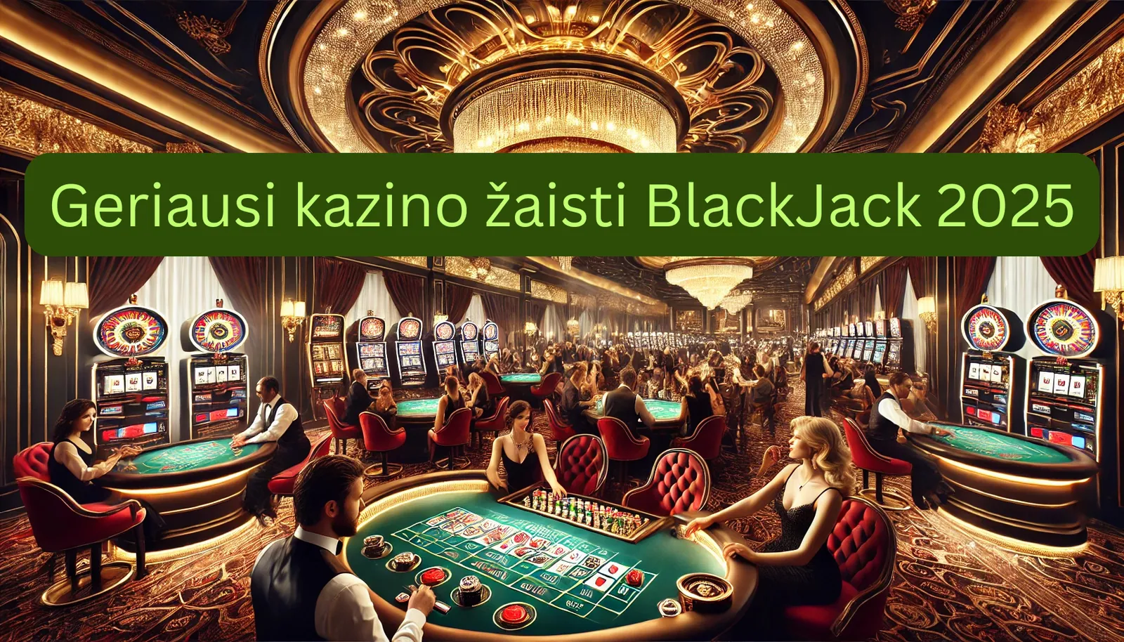 Geriausi kazino žaisti BlackJack 2026