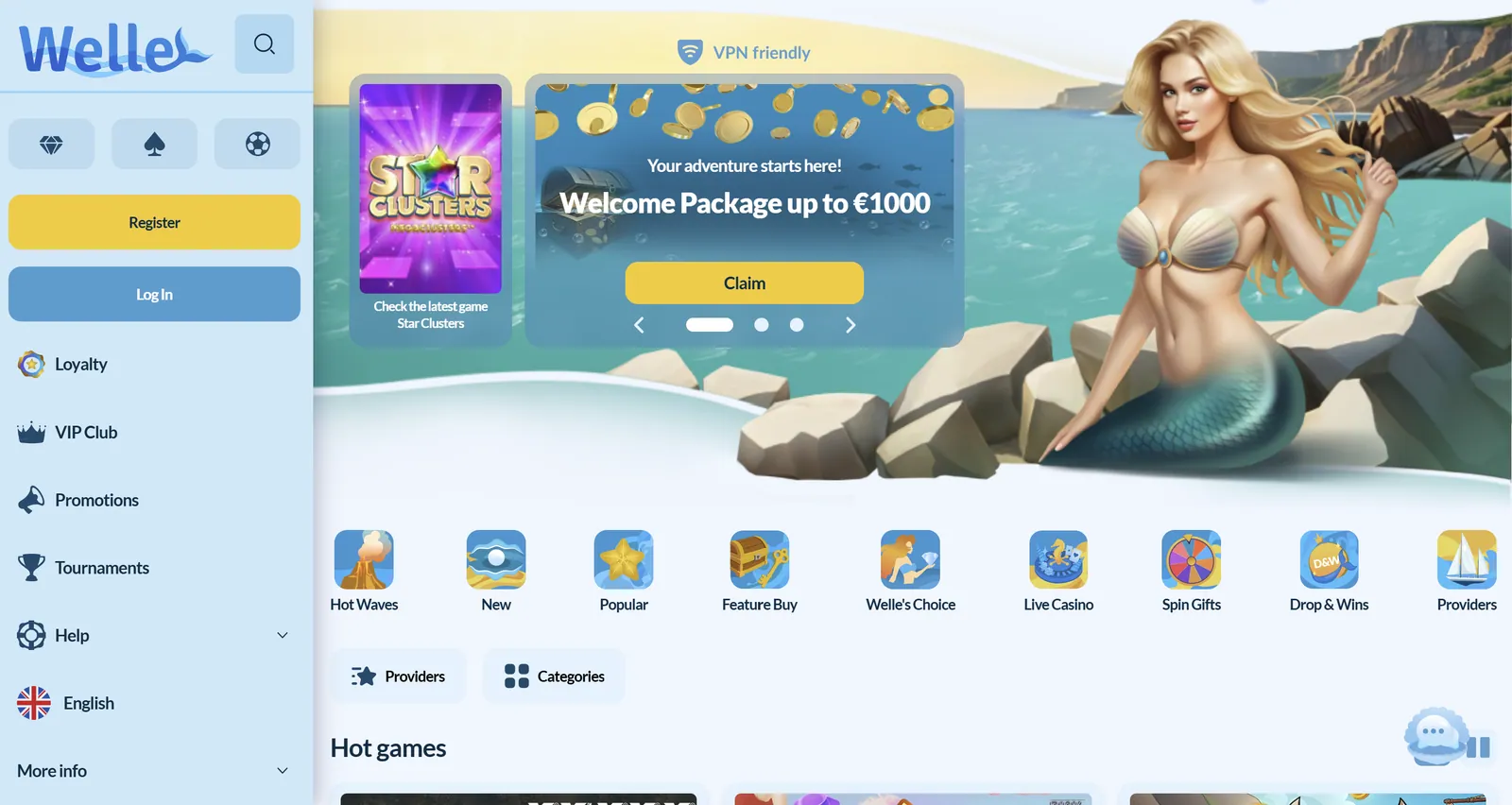 welle casino kazino apzvalga